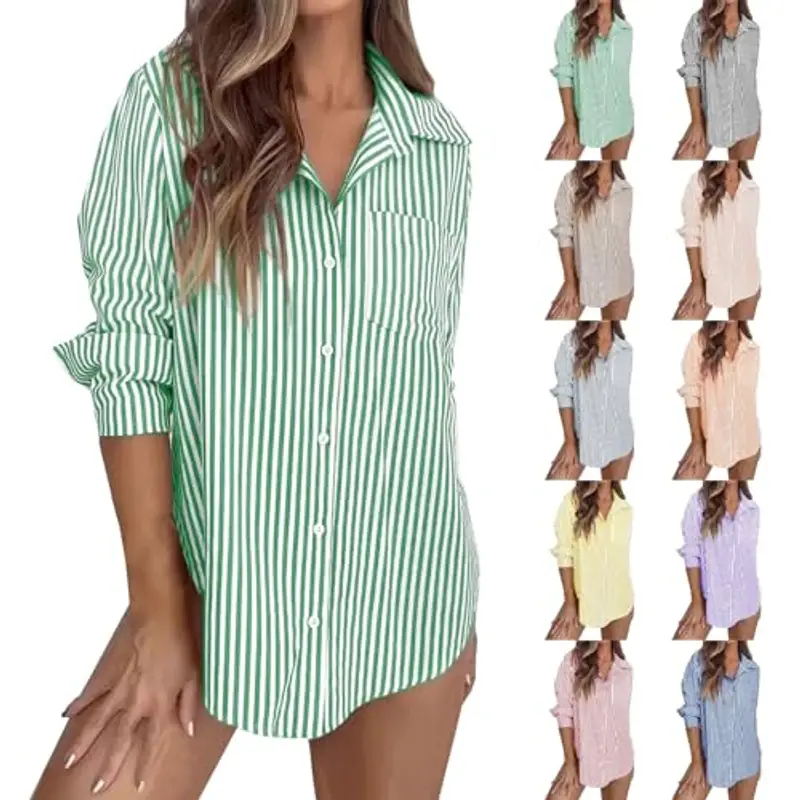 GENERIC - Maglietta a righe XL