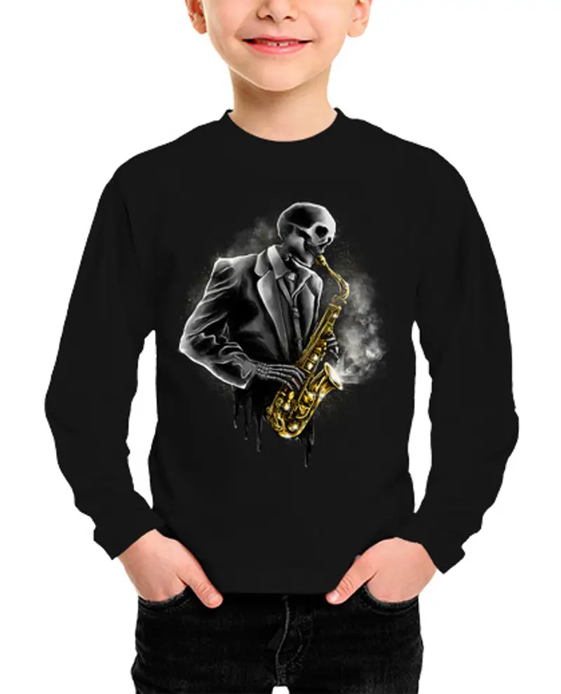 Maglietta bambino manica lunga canzone della morte