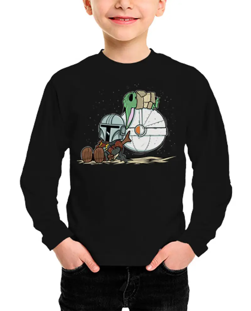 Maglietta bambino manica lunga dadi dlei manopola