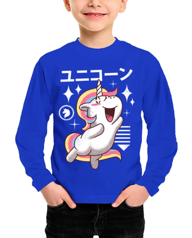 Maglietta bambino manica lunga design no 803916