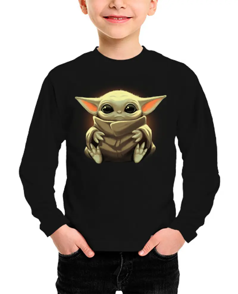 Maglietta bambino manica lunga il bambino