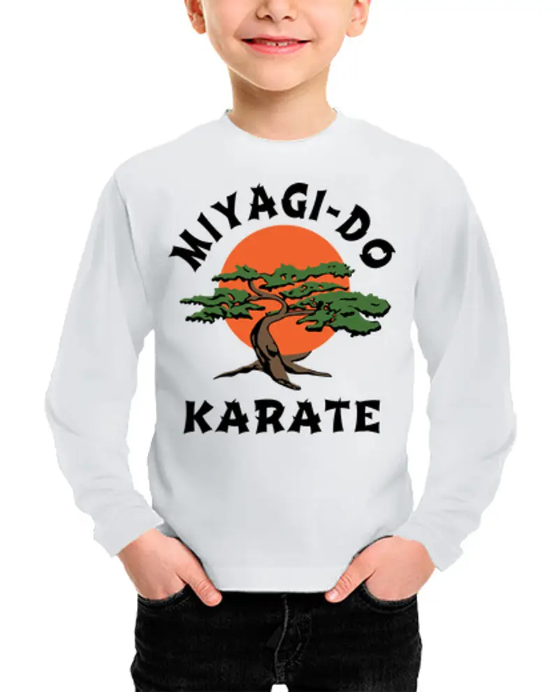 Maglietta bambino manica lunga miyagi-do ka rat e