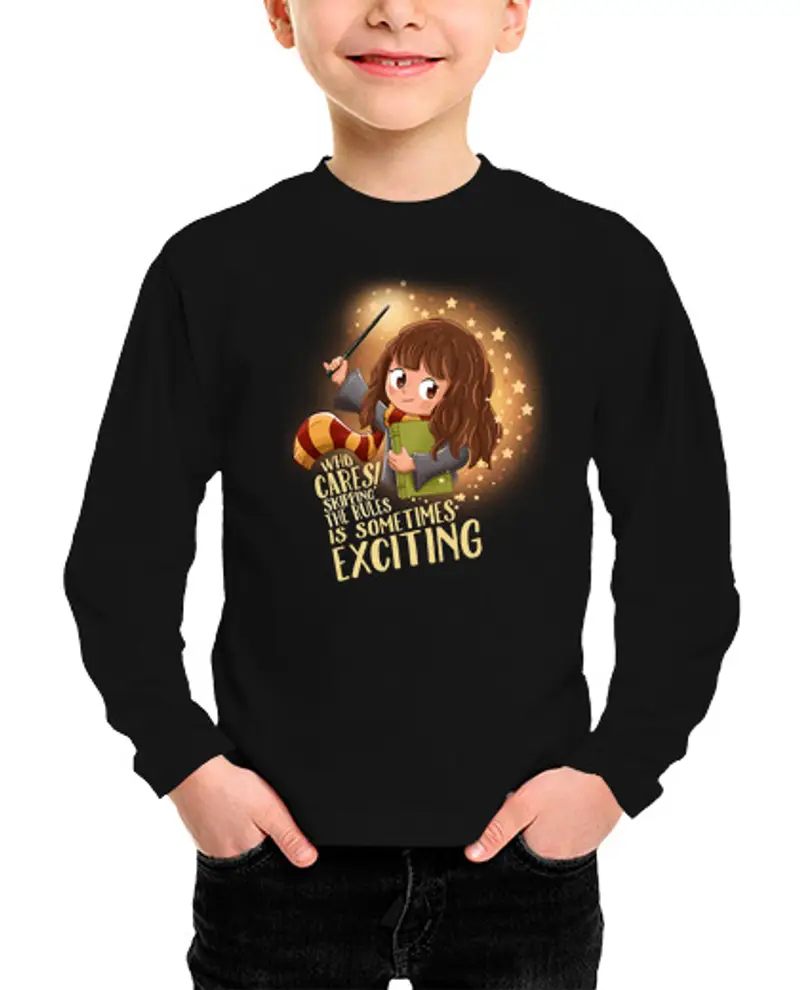 Maglietta bambino manica lunga salta pin g le rules