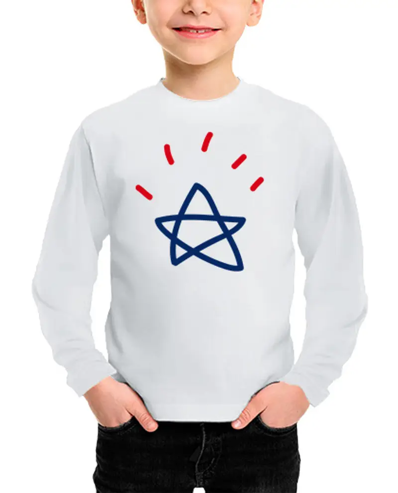 Maglietta bambino manica lunga stlei