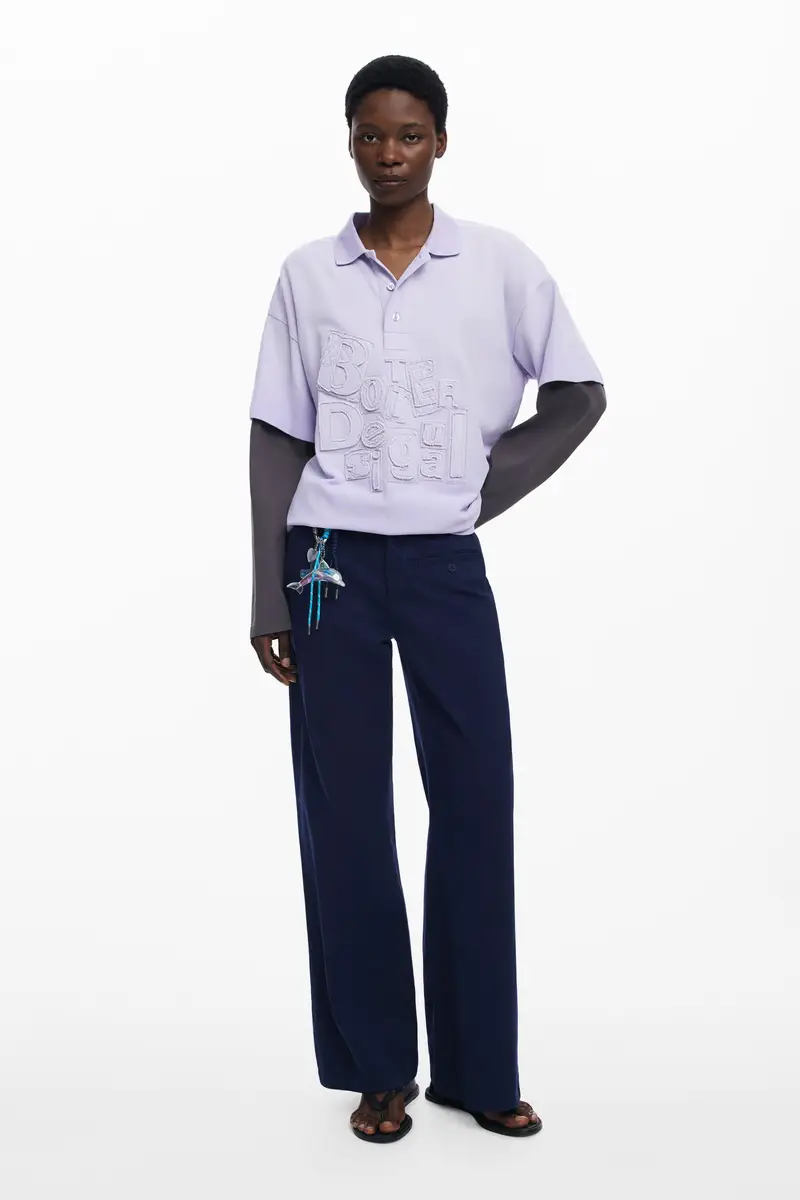 Maglietta doppia manica patch Botter