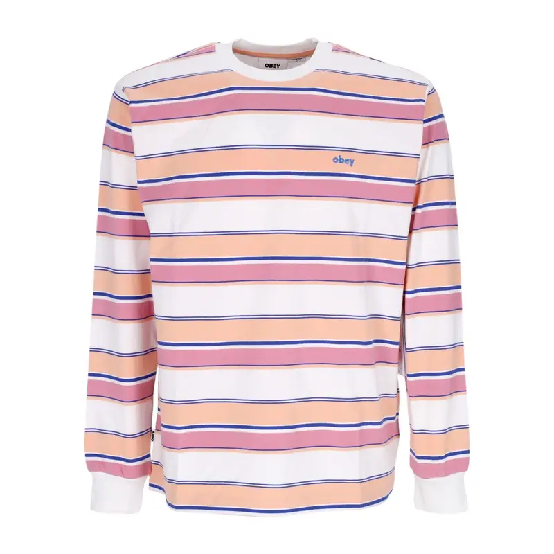 Maglietta Manica Lunga Uomo Direct L/s Tee White Multi