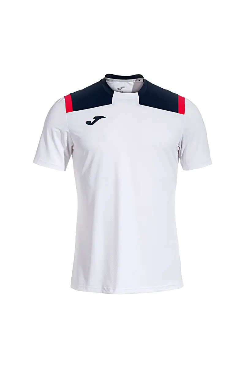 Maglietta Sportiva Girocollo Bianca e Blu JOMA TOLEDO