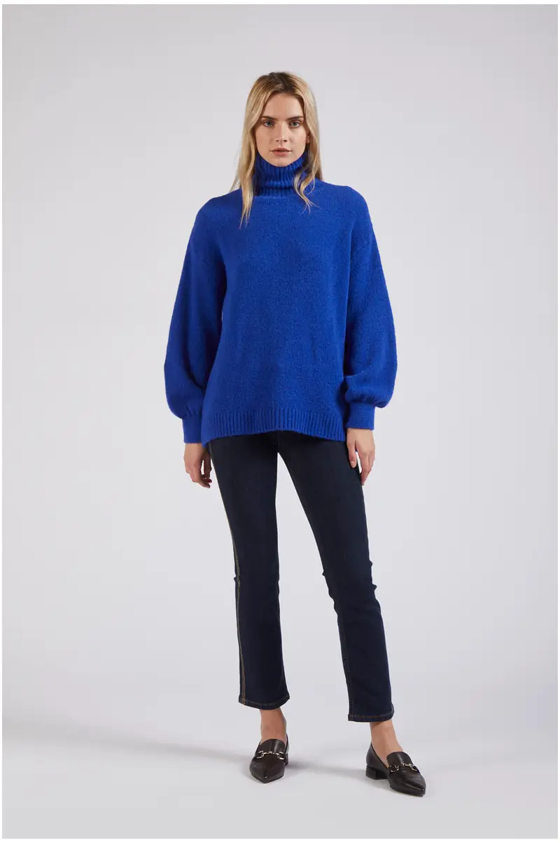 maglione collo alto royal m