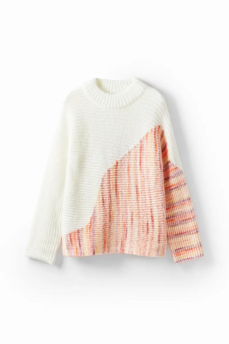 Maglione design asimmetrico