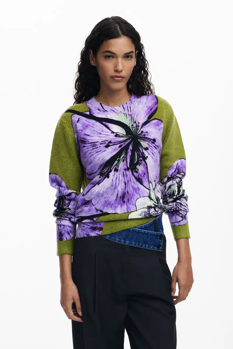 Maglione disegnato da Mr. Christian Lacroix