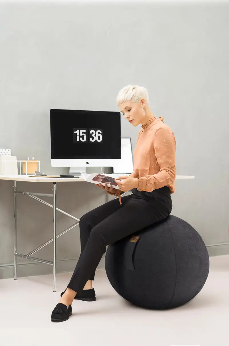 palla fitness Nero miniatura 4