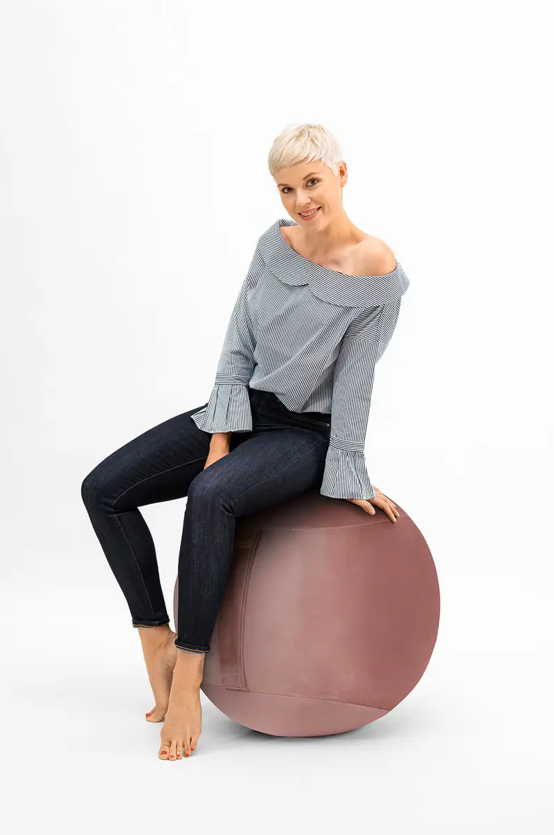 Magma Palla Fitness Rosa miniatura 4