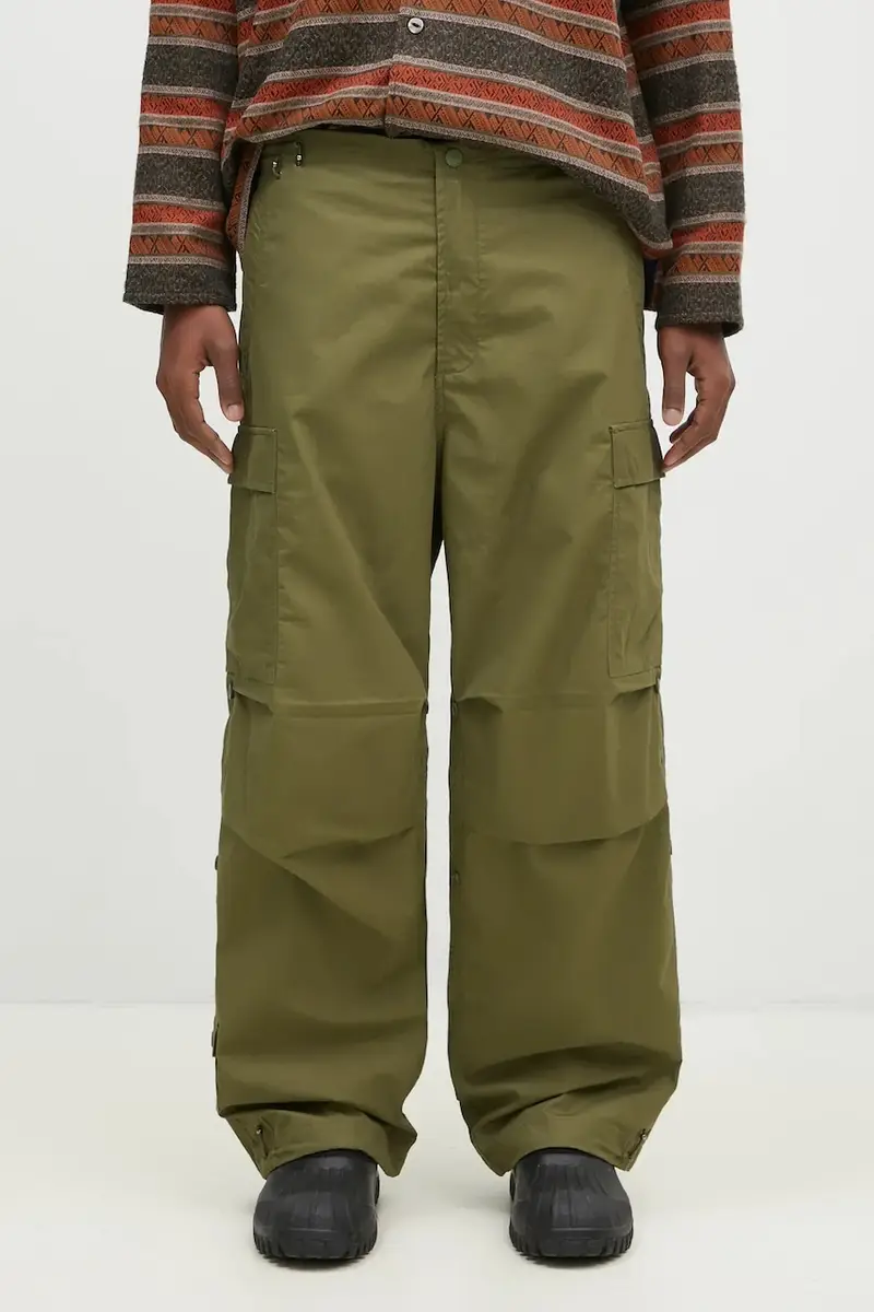 pantaloni in cotone Original Cargo Snopants Loose colore verde 5300.OLIVE