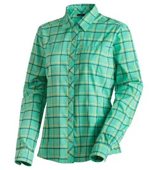 Kendra L/S - camicia maniche lunghe - donna Green