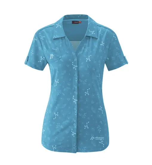 Lleyn W - camicia a maniche corte - donna Blue