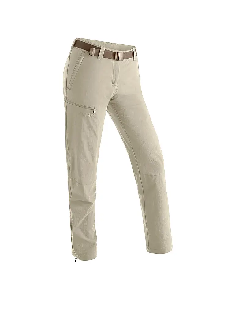 Pantaloni da trekking da donna Inara Slim beige | 36