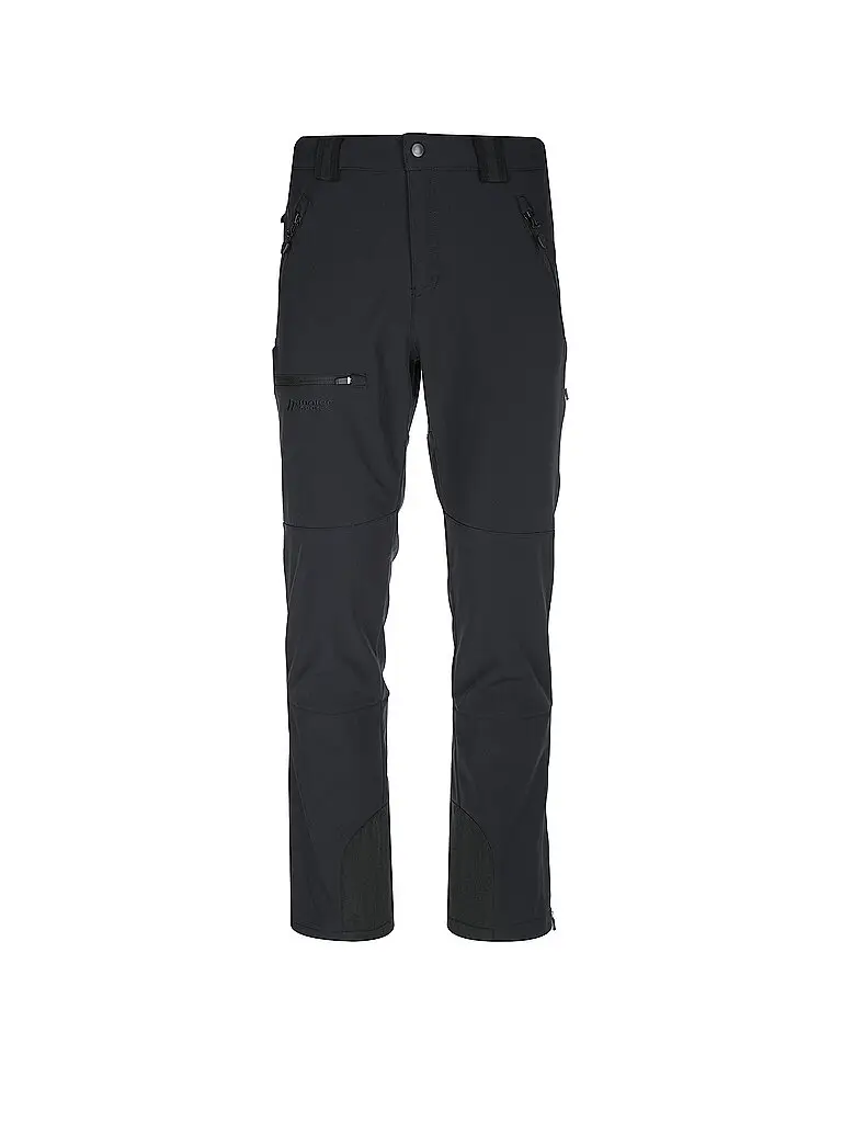 Pantaloni da trekking softshell da uomo Adakit nero | 46