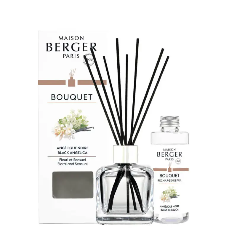 Bouquet Parfumé Bouquet Cube Angélique Noire - Diffusori di profumo