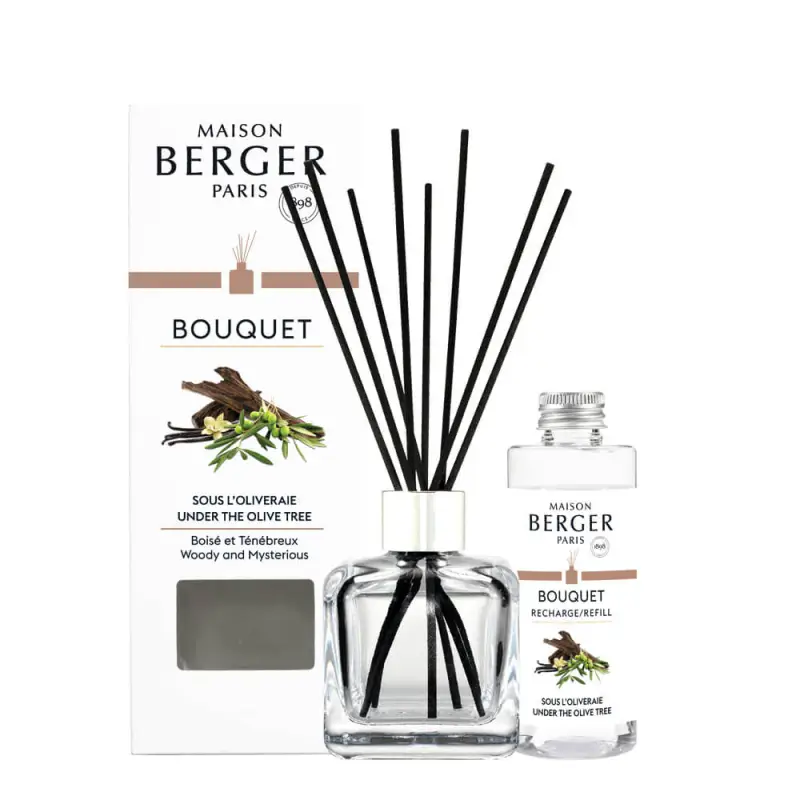 Bouquet Parfumé Bouquet Cube Sous l'Oliveraie - Diffusori di profumo