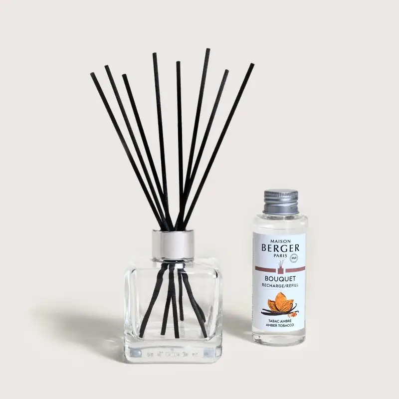 Bouquet Parfumé Bouquet Cube - Tabac Ambré - Diffusori di profumo, Profumo casa miniatura 2
