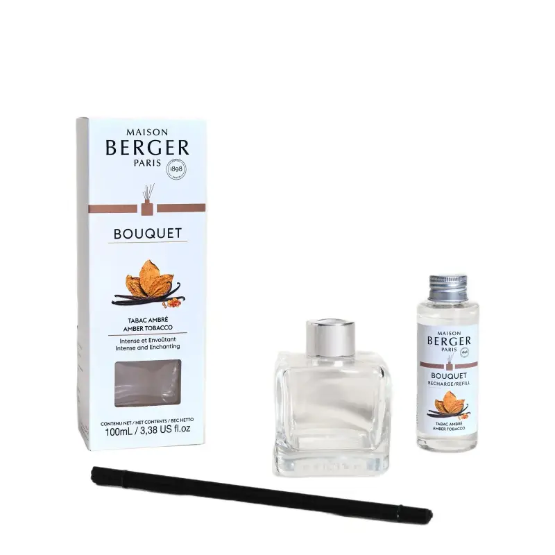 Bouquet Parfumé Bouquet Cube - Tabac Ambré - Diffusori di profumo,Profumo casa