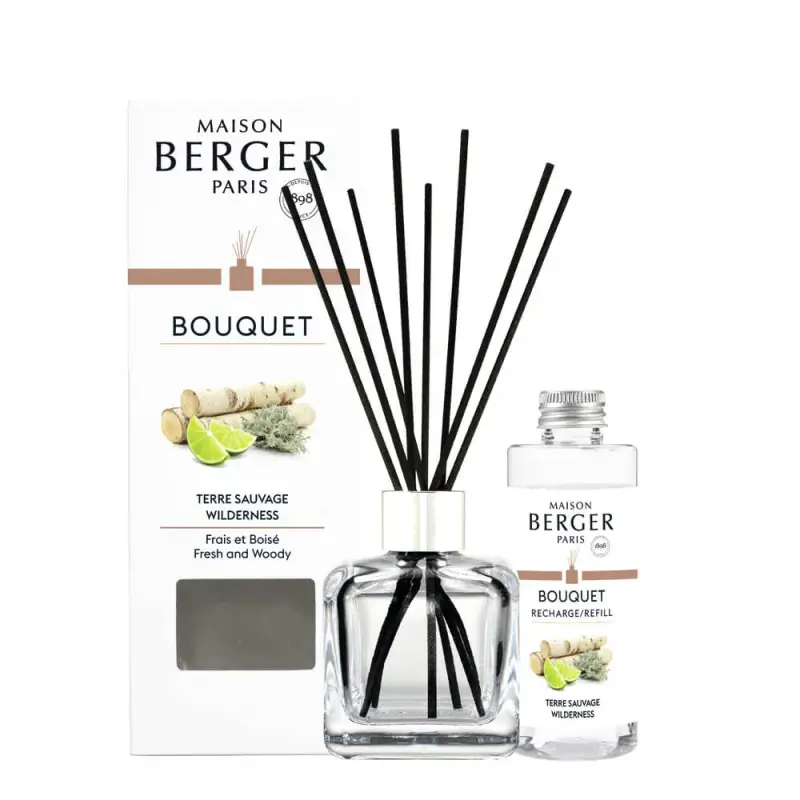 Bouquet Parfumé Bouquet Cube Terre Sauvage - Diffusori di profumo