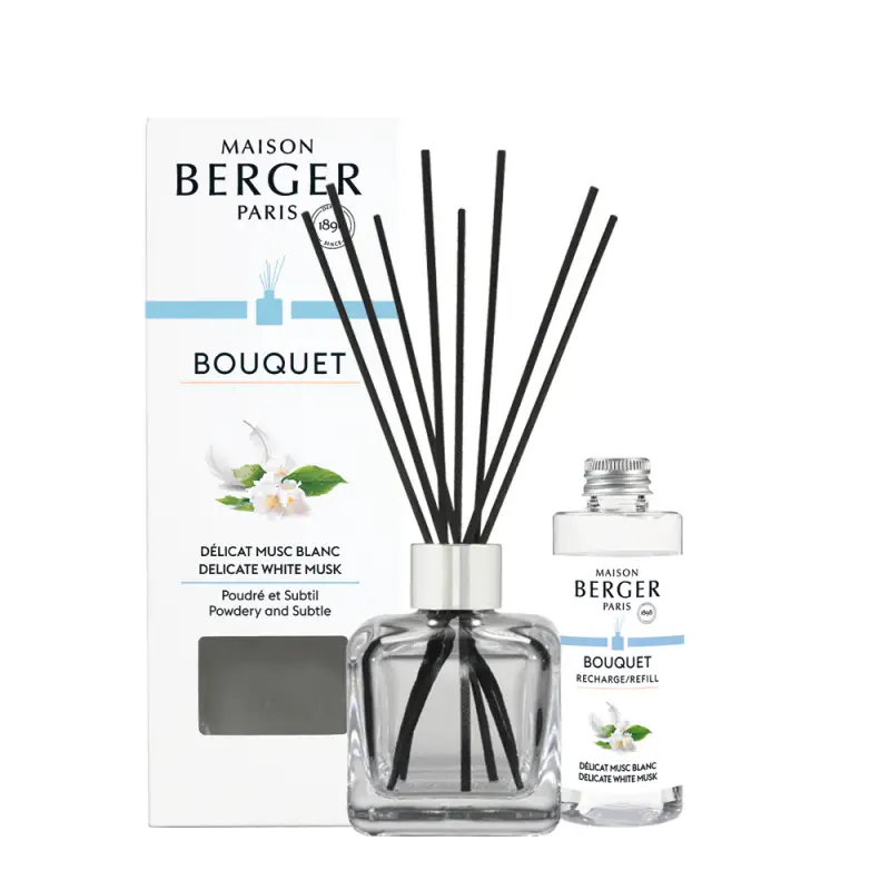 Bouquet Parfumé Délicat Musc Blanc - Diffusori di profumo