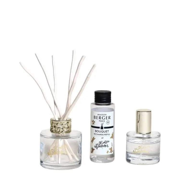 Bouquet Parfumé LOLITA LEMPICKA - Duo Mini Bouquet e Spray Trasparente - Diffusori di profumo,Profumo casa