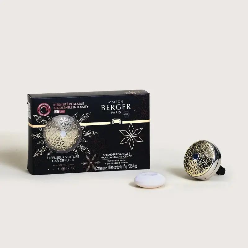 Diffuseur Voiture Diffusore per Auto POMELIS + ricarica Splendeur Vanillée - Profumo auto miniatura 4