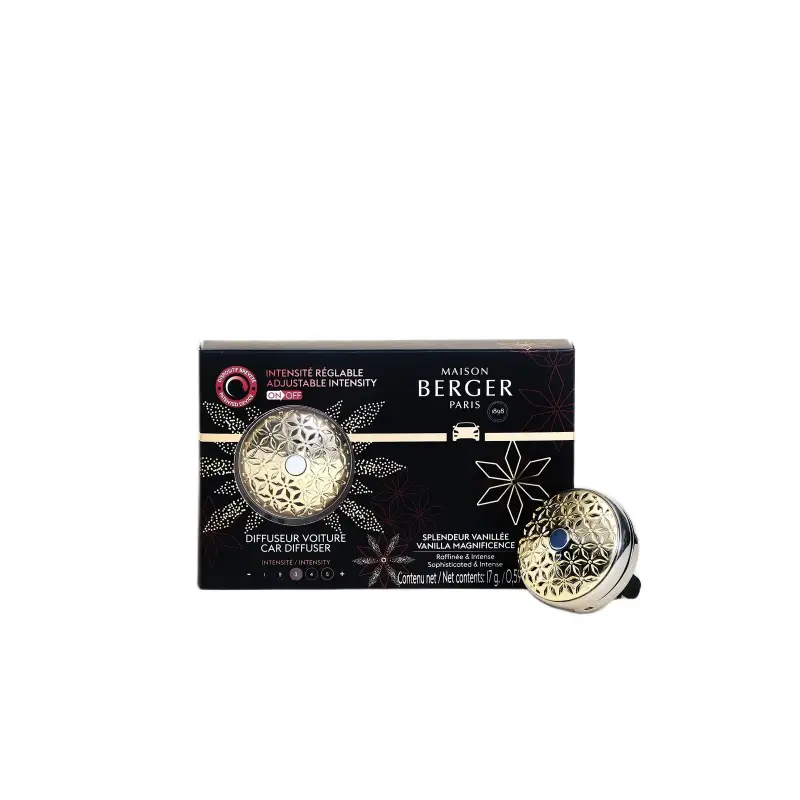 Diffuseur Voiture Diffusore per Auto POMELIS + ricarica Splendeur Vanillée - Profumo auto