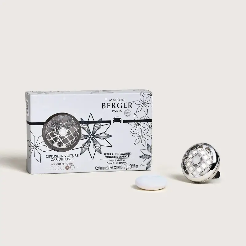 Diffuseur Voiture Diffusore per Auto ROSALIE + ricarica Pétillance Exquise - Profumo auto miniatura 4