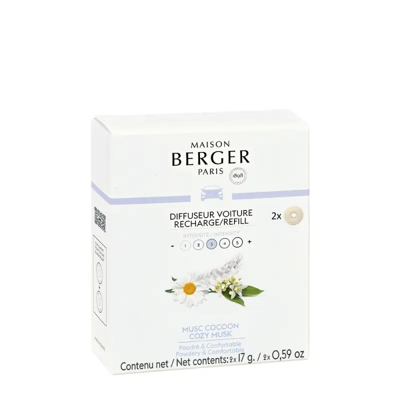 Diffuseur Voiture Recharge Musc cocoon - Profumo auto