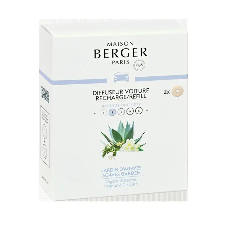 Diffuseur Voiture Ricariche per Diffusore Auto Jardin D'Agaves - Profumo auto