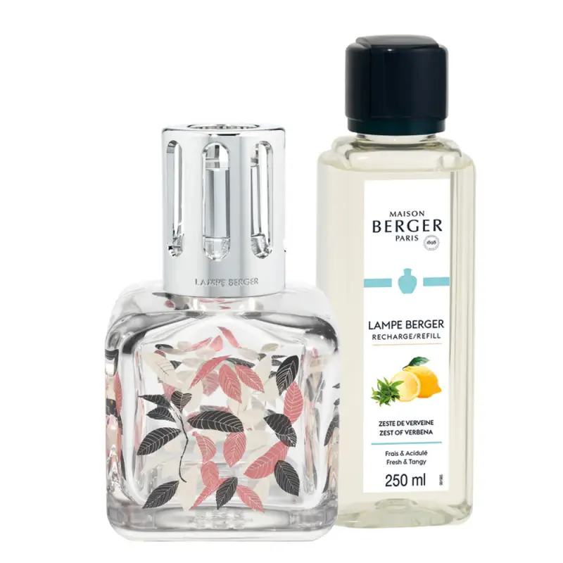 Lampe Coffret Glaçon Feuilles - Diffusori di profumo miniatura 5