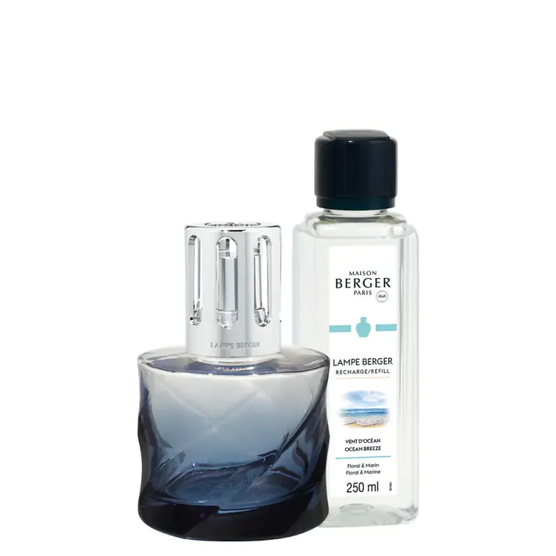 Lampe Coffret Spirale Bleue - Diffusori di profumo miniatura 5