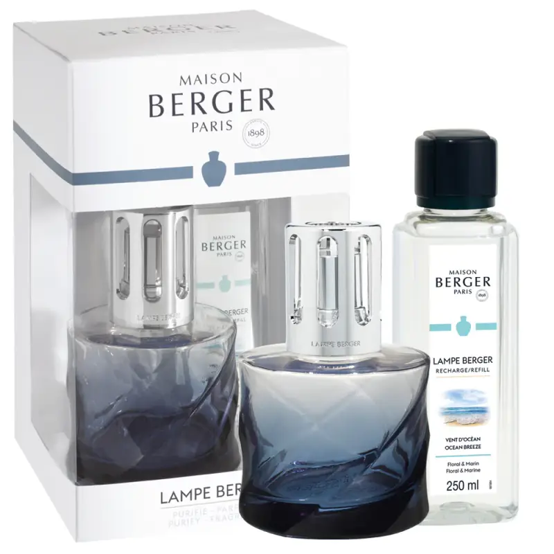 Lampe Coffret Spirale Bleue - Diffusori di profumo