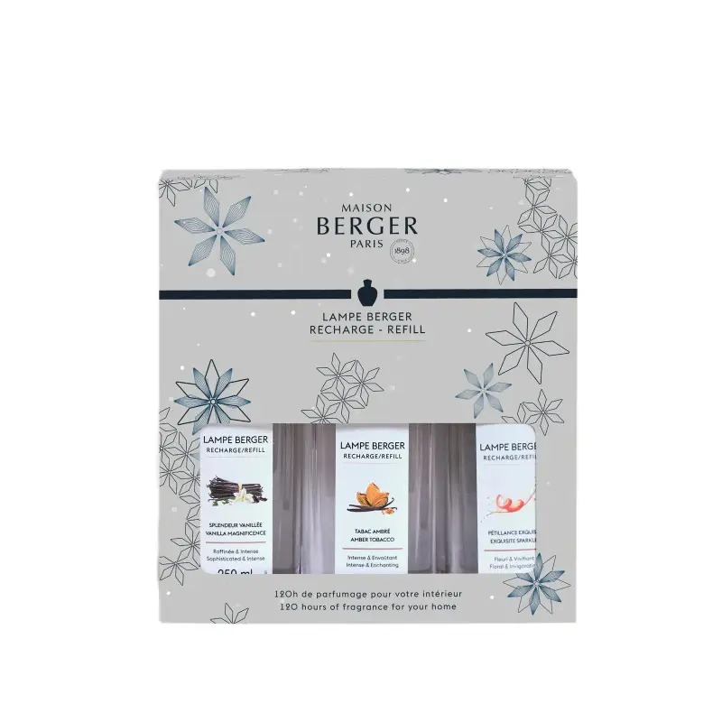 Parfum de Maison TrioPack Collezione Rosalie - Profumo per lampade catalitiche