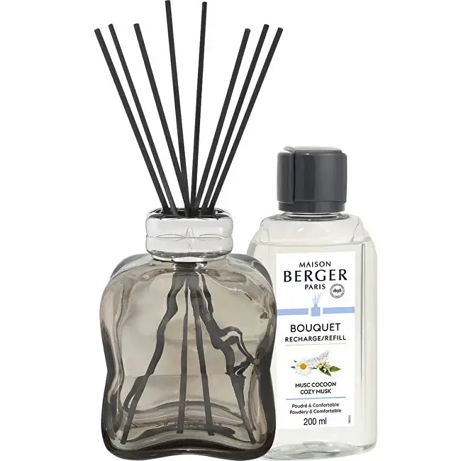 Set regalo diffusore di aromi Cosy Brown + ricarica Cozy Musk 200 ml