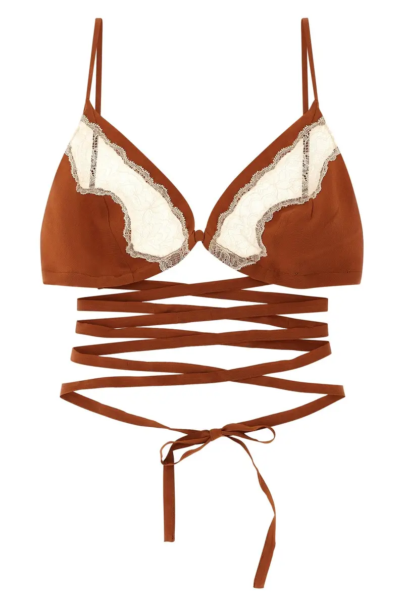 Reggiseno Anna Marrone