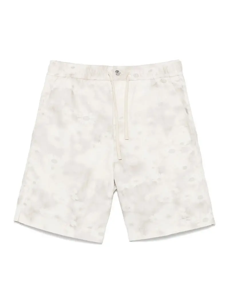 Maison Kitsune Bermuda Bianco 3995212