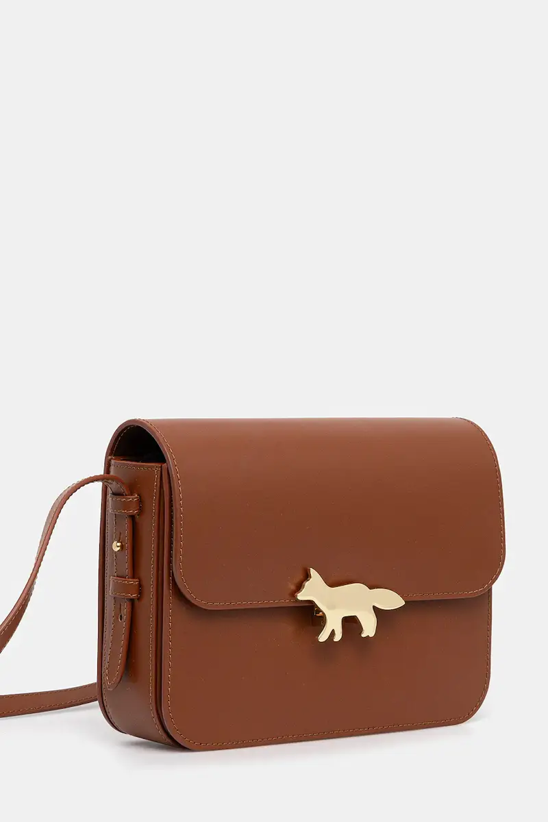 Maison Kitsune Borsa a mano Marrone 3423648 miniatura 2