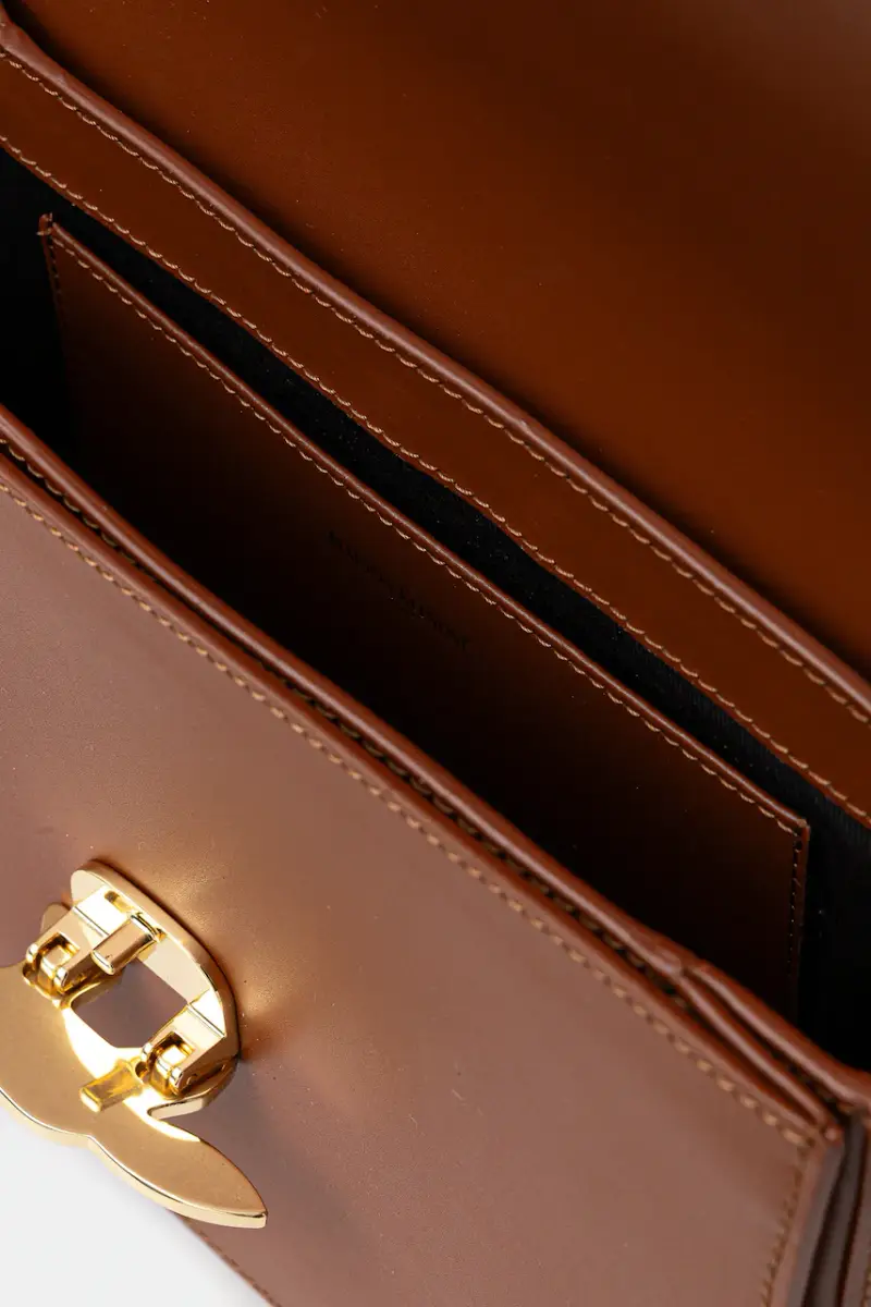 Maison Kitsune Borsa a mano Marrone 3423648 miniatura 5