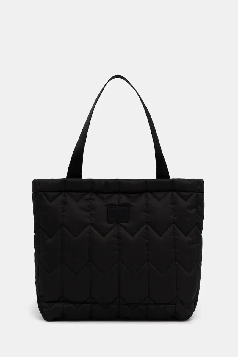 borsa Chevron Quilted Large Tote colore nero PM05104WB0043