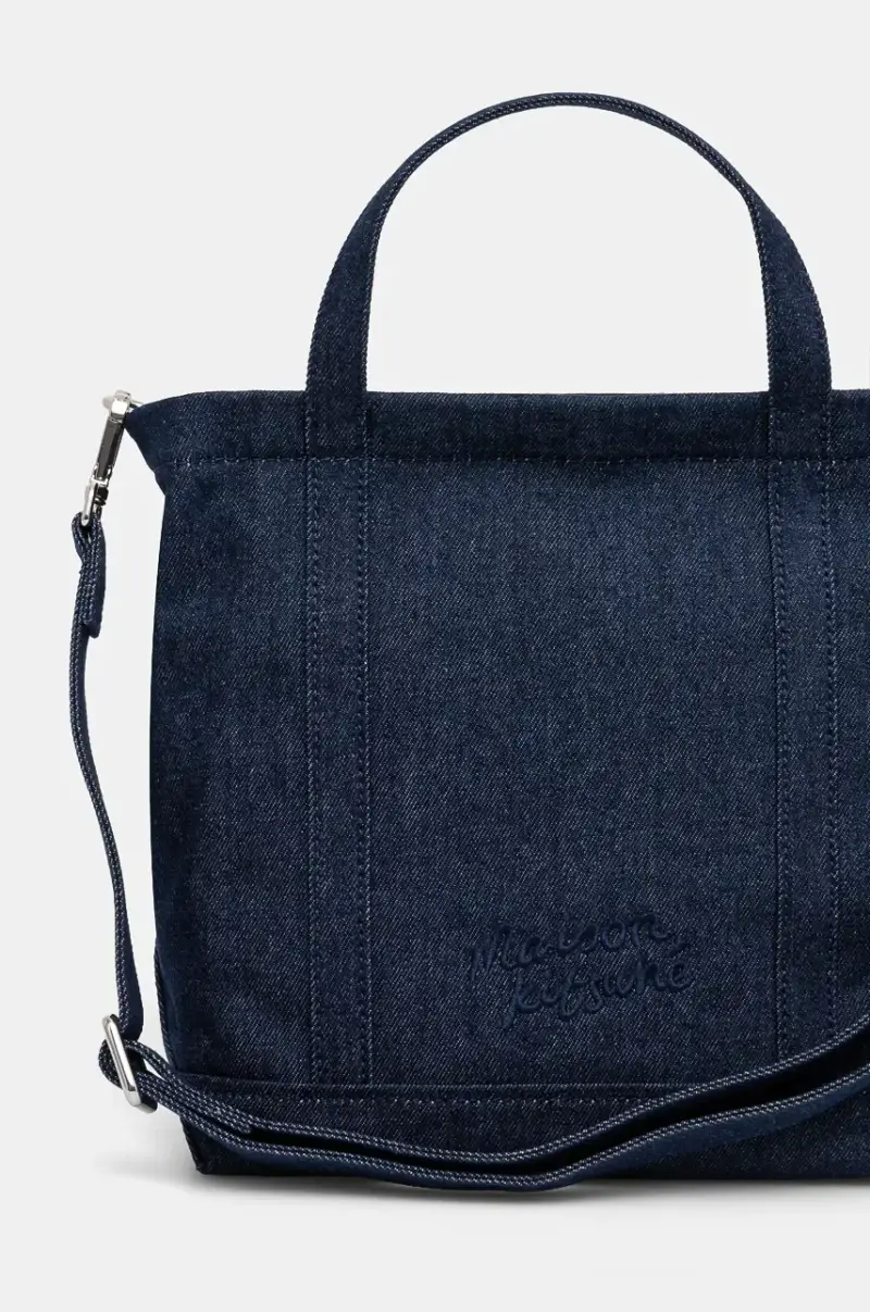 borsa Fox Head Small Tote colore blu navy LW05103WD4020 miniatura 3