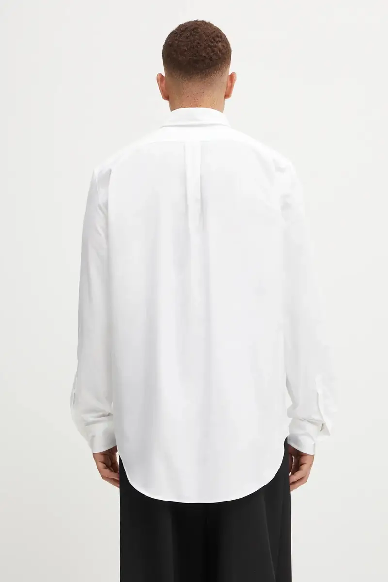 camicia in cotone Contour Fox Head Skate uomo colore bianco MM00405WC5012 miniatura 3