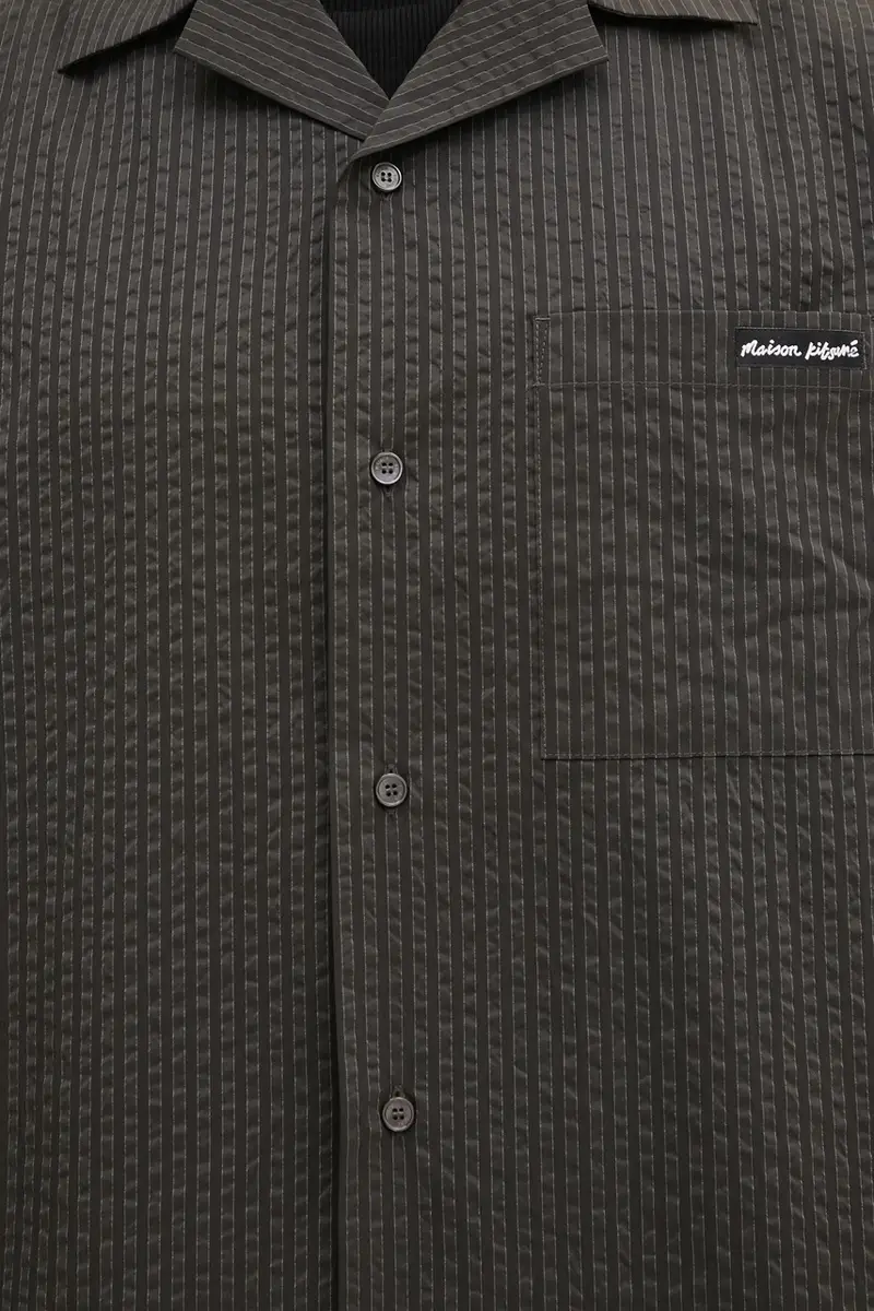 camicia Resort uomo colore verde OM00421WC5032 miniatura 4