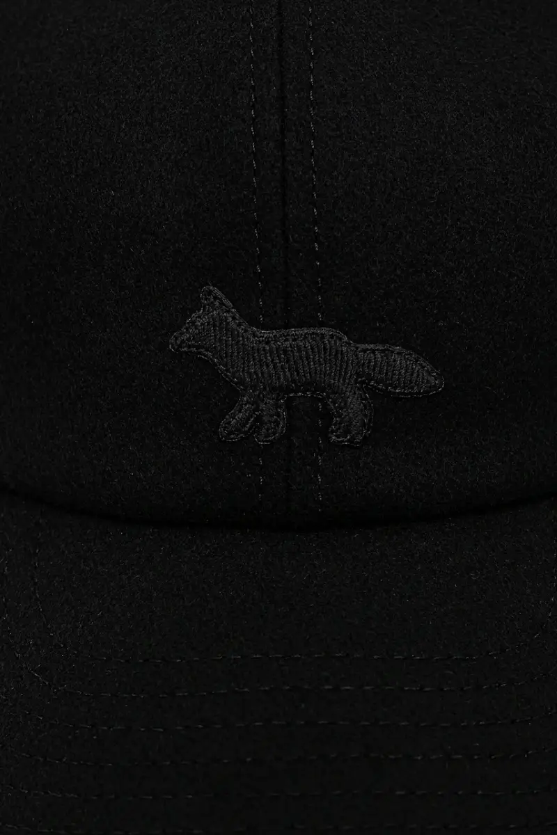 cappello da baseball con lana Profile Fox Wool colore nero PW06111WM2023 miniatura 2