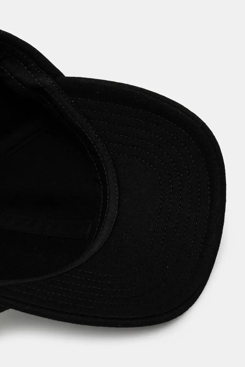 cappello da baseball con lana Profile Fox Wool colore nero PW06111WM2023 miniatura 4