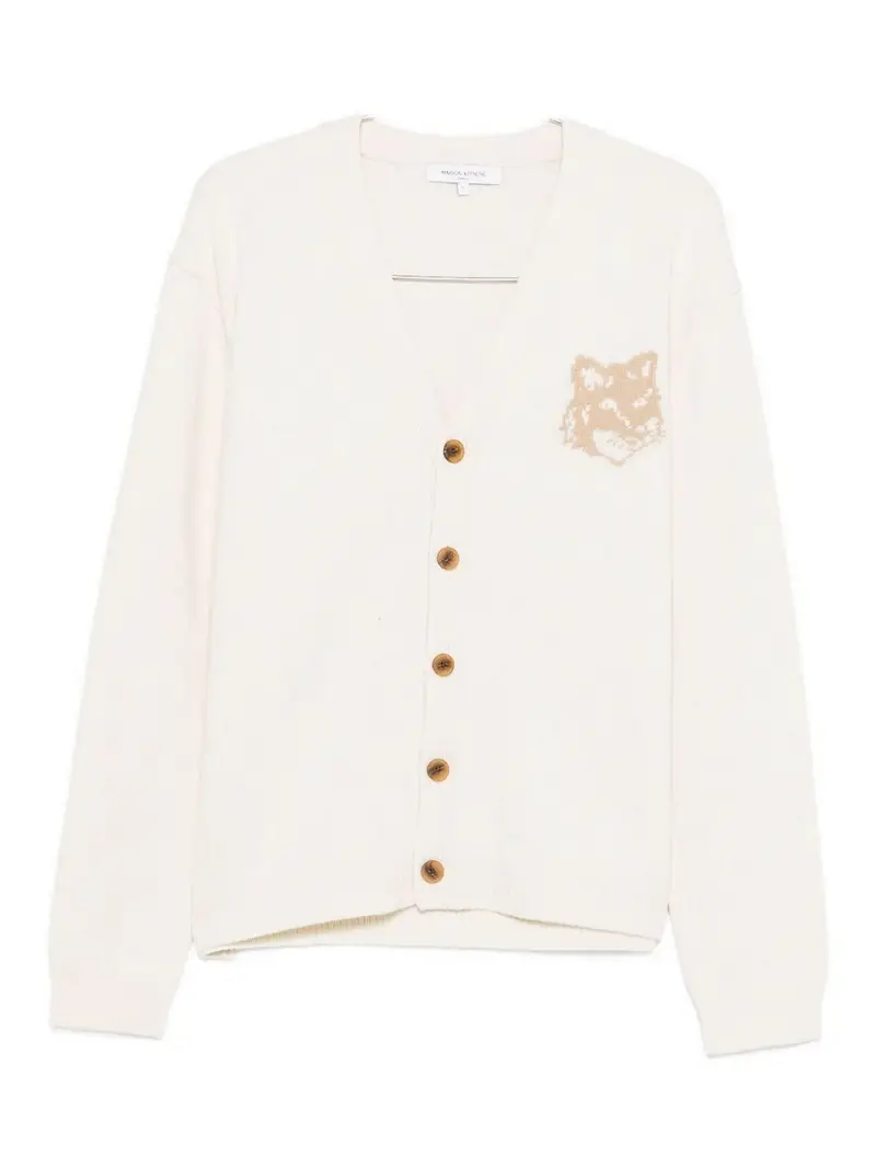 Maison Kitsune Cardigan Beige 3994172