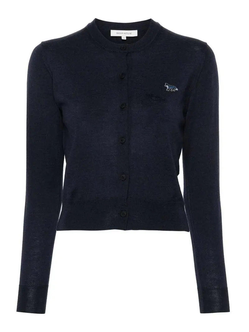 Maison Kitsune Cardigan Blu 3271839